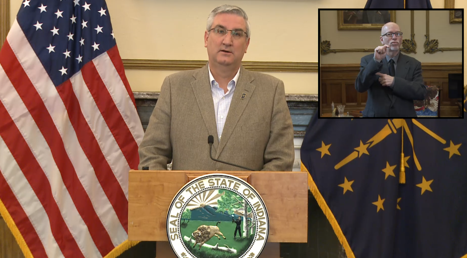 3/31/2020 Gov. Holcomb livestream
